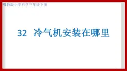 4.32  冷气机安装在哪里 课件