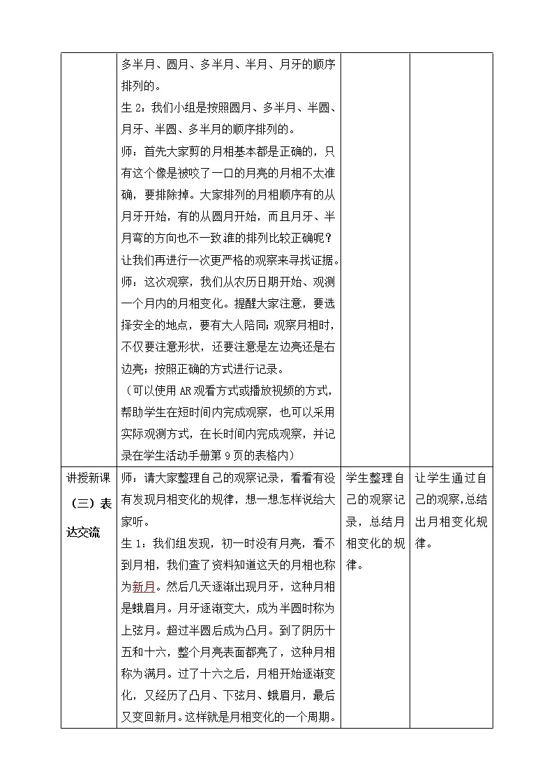 大象版科学四下 3.5《月有阴晴圆缺》 课件PPT+教案+习题PPT+素材02