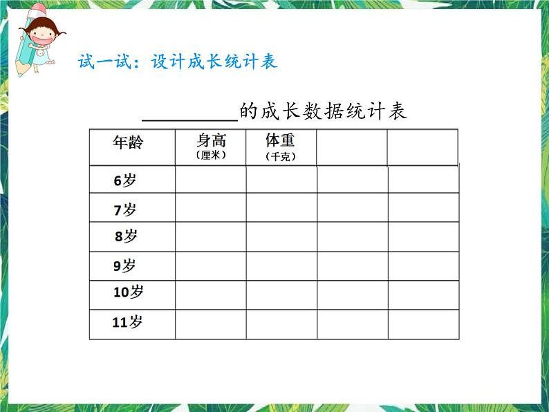 五年级下册科学课件-5.2我们的成长曲线 湘教版04