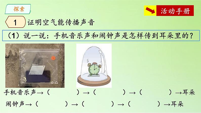 教科版(2017秋)四年级上册 1.3 声音是怎样传播的(课件)第4页