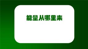 小学科学人教版 (新课标)六年级下册2 能量从哪里来背景图课件ppt