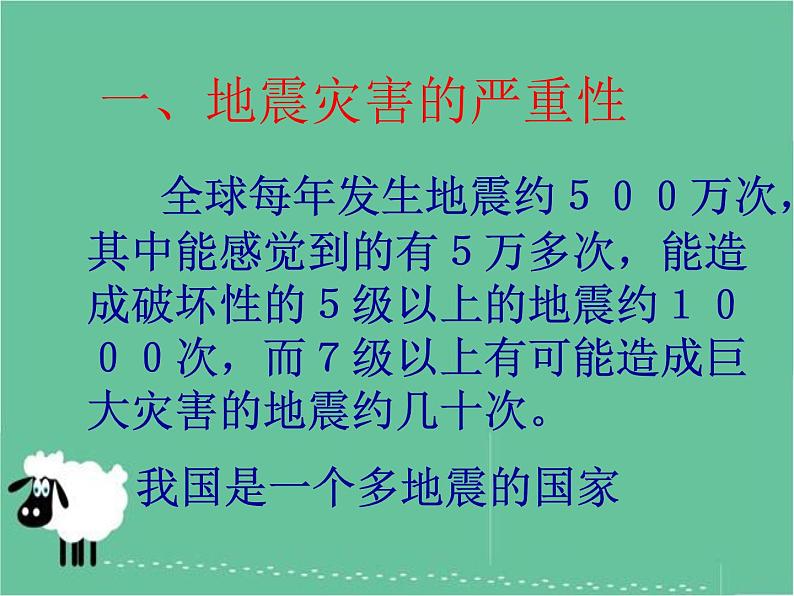 第十一课地震课件PPT第2页