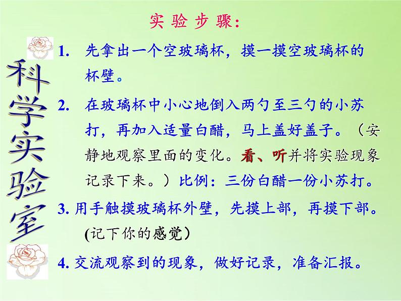 教科版(2001)科学六年级下册 2.4 小苏打和白醋的变化(3) 课件04