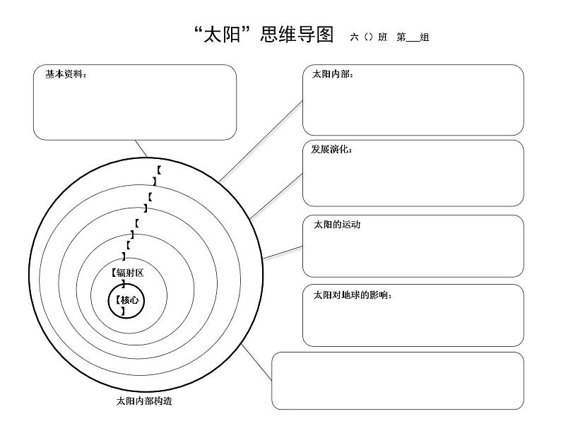 《太阳系大家庭》记录单作业等设计稿第2页