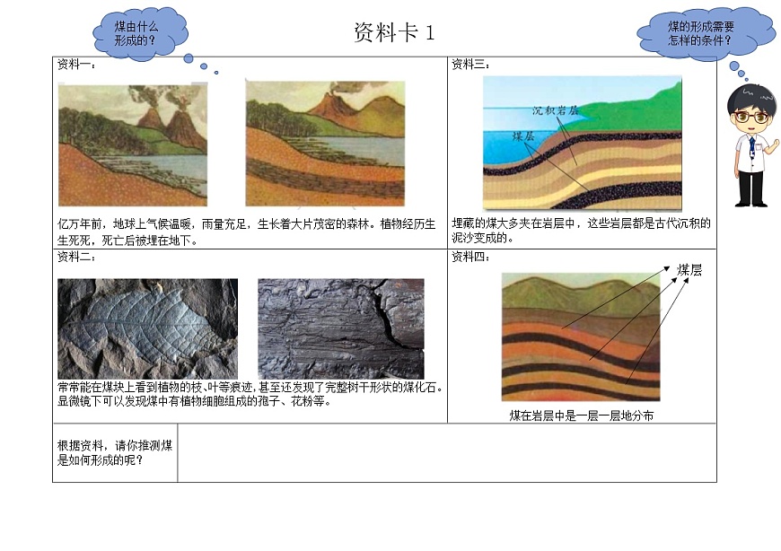 《地球家園的化學(xué)變化》實(shí)驗(yàn)記錄單第1頁(yè)