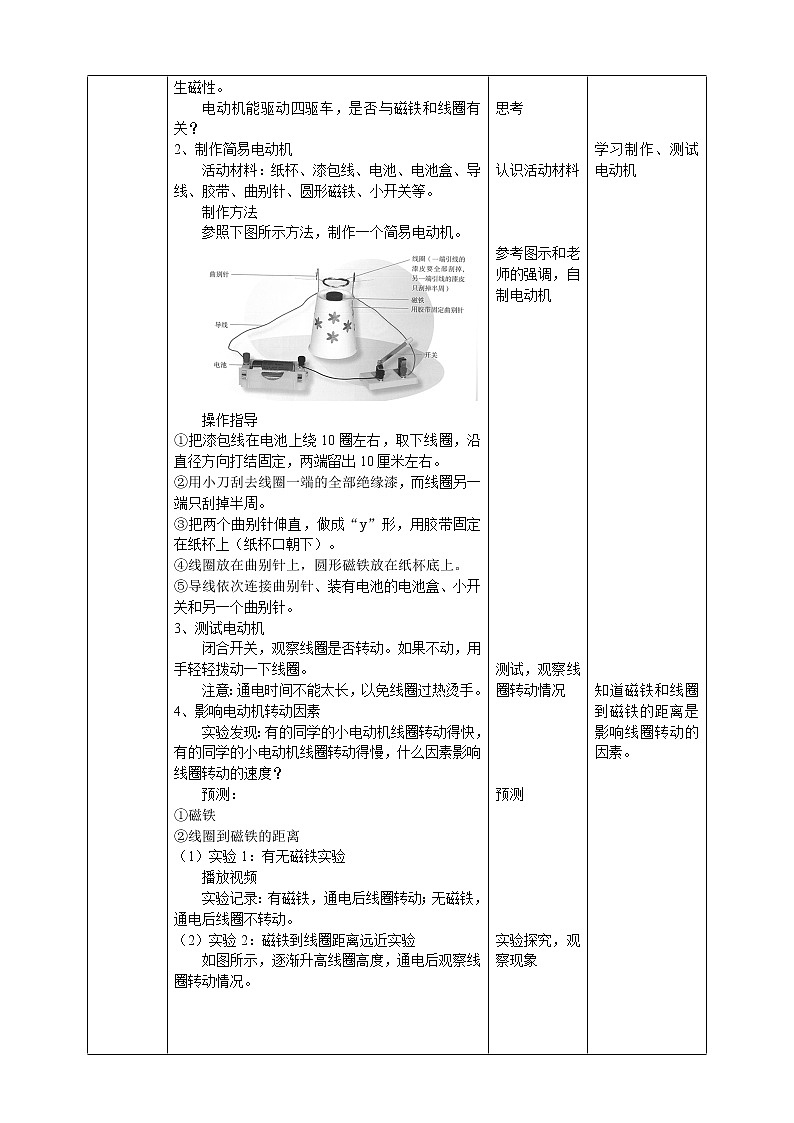 2.6《小電機(jī)轉(zhuǎn)起來(lái)》教案第2頁(yè)