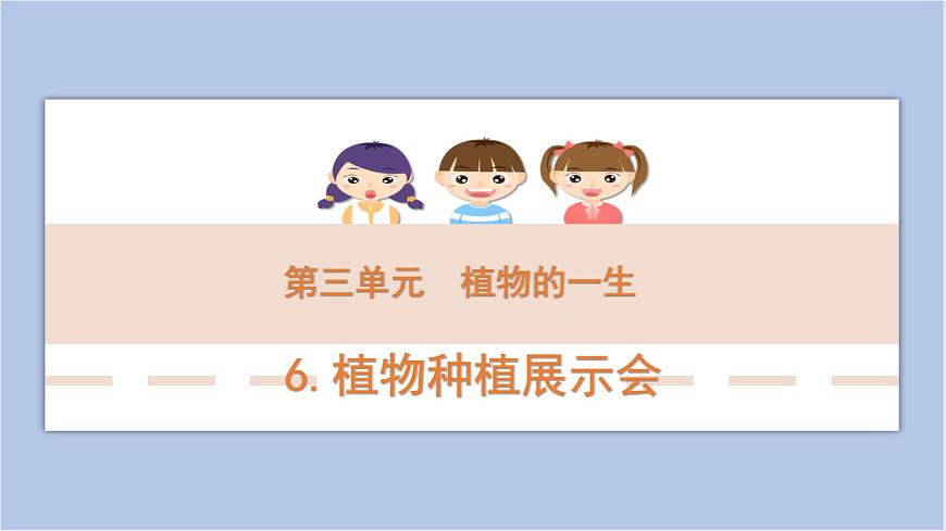 3-6 植物種植展示會(huì)三年級(jí)科學(xué)下冊(cè) 大象版課件第1頁(yè)