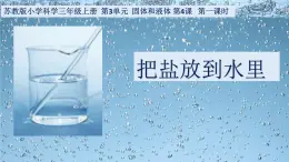 《把盐放到水里》教学课件