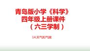 青岛版 (六三制2017)四年级上册15 天气和气候课前预习ppt课件