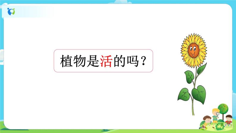 1.1.5《植物是“活”的吗》 课件+教案05