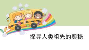 大象版六年级下册1.3 探寻人类祖先的奥秘教课内容课件ppt