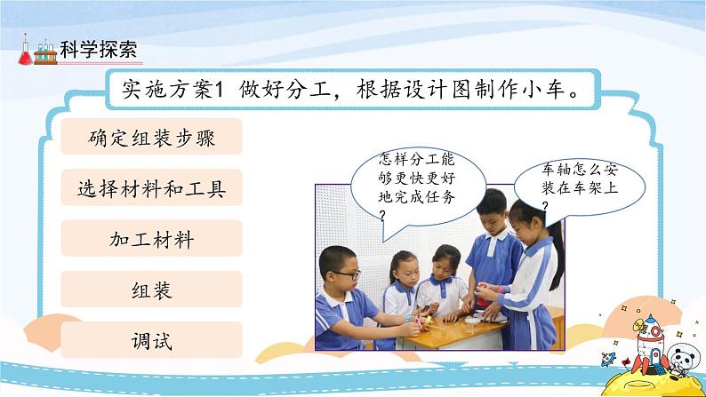 小学科学教科版四年级上册.8《设计制作小车(二)》教学PPT课件+教案04