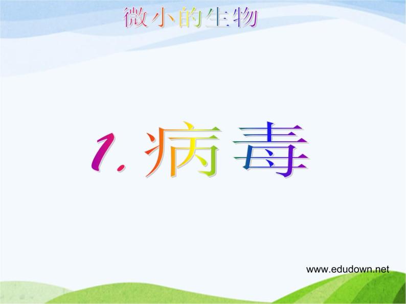 青岛小学科学六上《1、病毒》PPT课件-(5)01