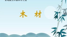 小学科学青岛版 (五四制)四年级上册8 木材集体备课ppt课件