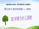青岛小学科学四上《20-苹果为什么落地》PPT课件-(1)