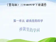 青岛小学科学三下《4-弹簧里的学问》PPT课件-(1)