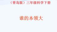 小学科学青岛版 (五四制)三年级下册21 谁的本领大图片ppt课件