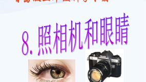 青岛版 (五四制)四年级下册14 照相机和眼睛评课课件ppt