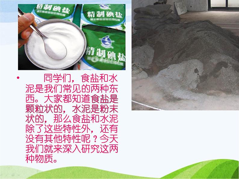 青岛小学科学五上《17.食盐和水泥》PPT课件-(4)第2页
