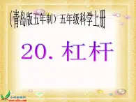 青岛小学科学五上《20.杠杆》PPT课件-(7)