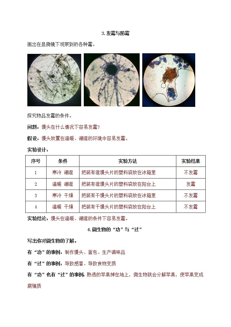 新苏教版科学五年级下册学生活动手册答案03