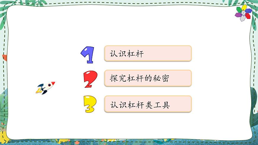 人教鄂教版科學五下 4.11 杠桿 課件PPT第2頁