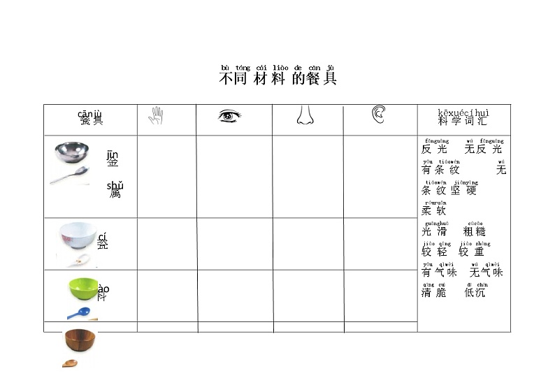 学习单第1页