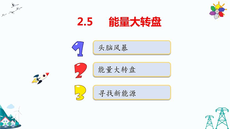大象版五年級(jí)下冊(cè)科學(xué)2.5 能量大轉(zhuǎn)盤(pán) 課件第1頁(yè)
