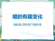 新湘教版科学 四年级下册 1.2 蜡的有趣变化 课件PPT