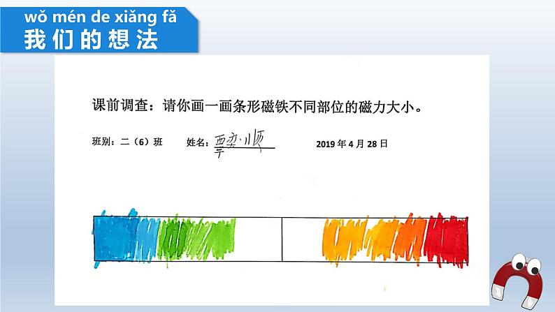 教科版(2017秋)科学二年级下册 磁铁的两极(4)(课件)第5页