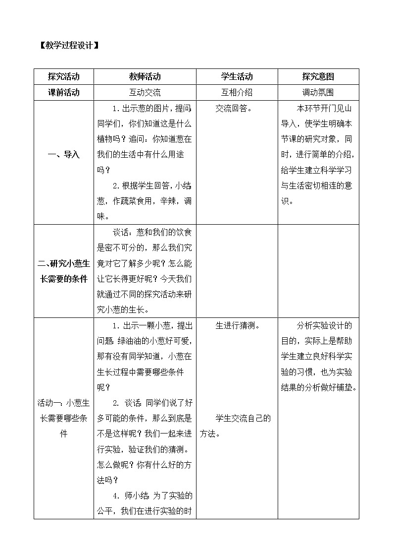 7.栽小葱 (网格式教案)第2页
