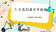 小学科学3 我们离不开植物精品课件ppt