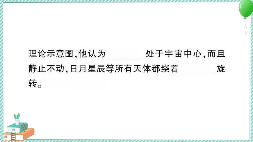 教科版科學(xué)六上 第3課 人類(lèi)認(rèn)識(shí)地球運(yùn)動(dòng)的歷史 習(xí)題講解PPT第3頁(yè)
