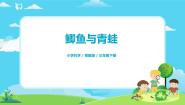 粤教粤科版 (2017)三年级上册第1单元 观察动物1 鲫鱼与青蛙图文课件ppt
