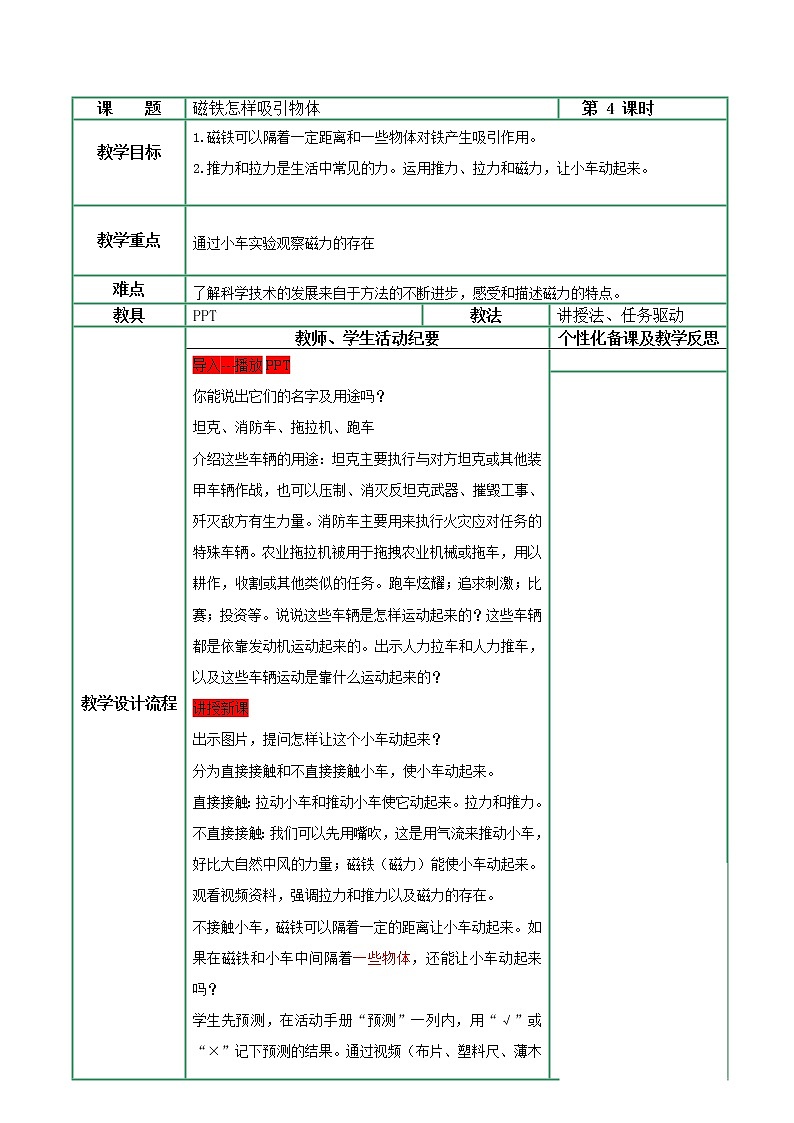 教科版科学二年级1.2《磁铁怎样吸引物体》课件+视频(送教案)01