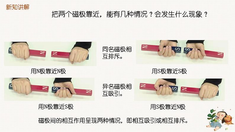教科版科学二年级1.6《磁极间的相互作用》课件+视频(送教案)08