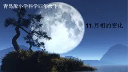 四下12 月相的变化课件PPT