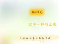 大象版小学三年级科学下册4.3土壤的成分教学PPT课件