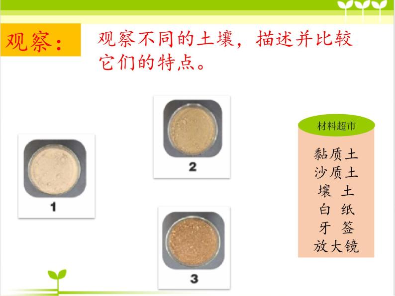 大象版小学三年级科学下册4.3土壤的成分教学PPT课件04