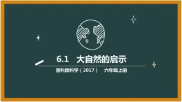 湘科版科学（2017）6.1《大自然的启示》课件