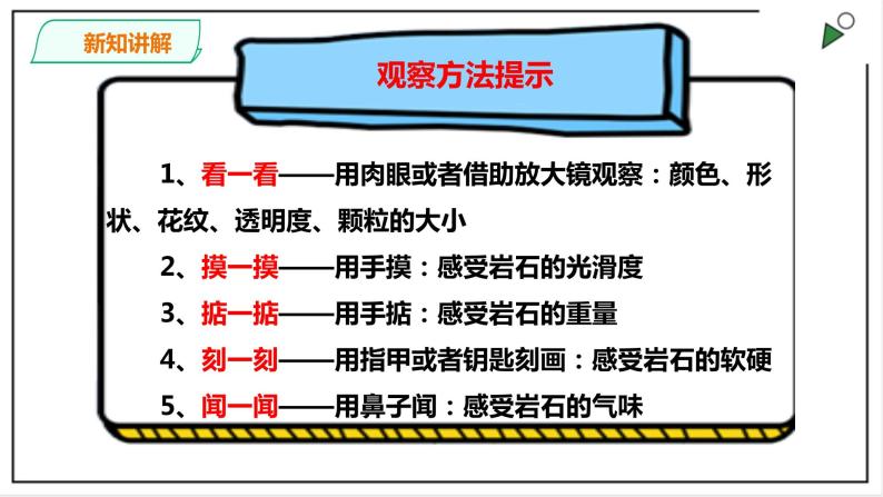 粤教粤科版科学四上2.10《岩石与矿物》PPT课件04