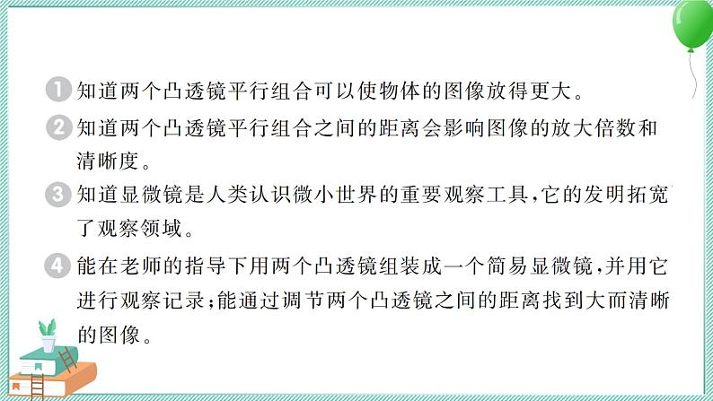六上科学 2 怎样放得更大 PPT讲解 (含答案+动画)02