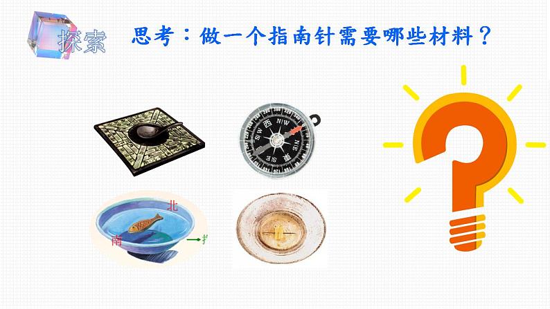 小学科学 二年级下册 第一单元第五课《做一个指南针》PPT 课件第8页