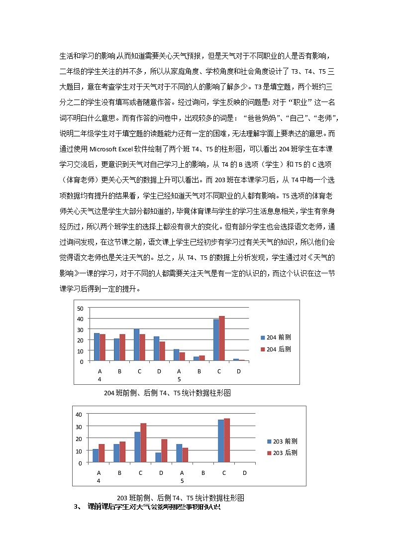 苏教版科学二年级上册 1.2 天气的影响 课件PPT+音频素材+调查问卷02