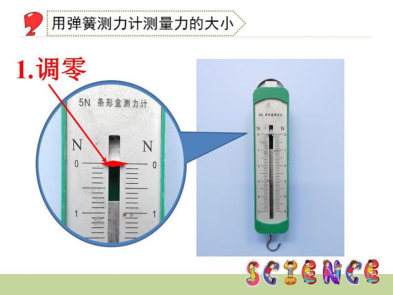 弹簧测力计(课件)+四年级上册科学教科版第7页