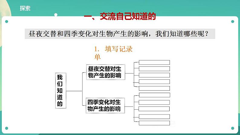 教科版六上科学 2.7《昼夜和四季变化对生物的影响》课件+教案+练习+素材03