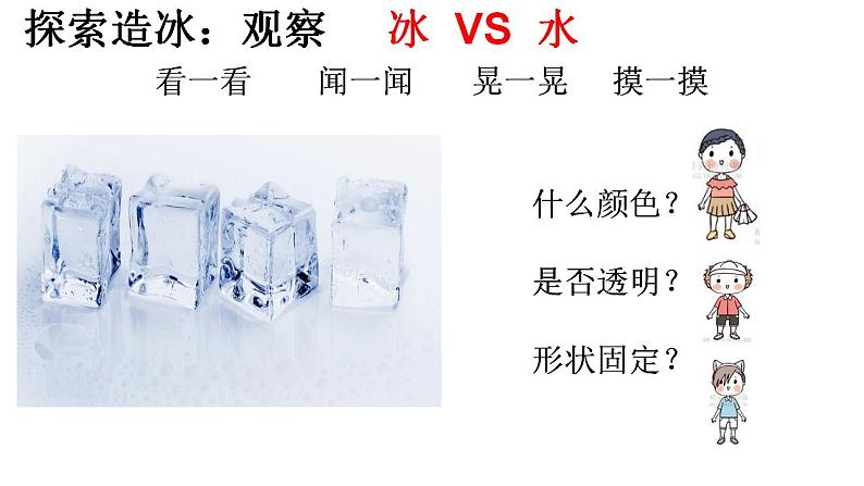 小学科学 教科版 三年级上册《水结冰了》课件05