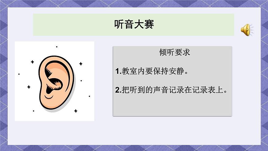 1.1《聽(tīng)聽(tīng)聲音》 課件第3頁(yè)