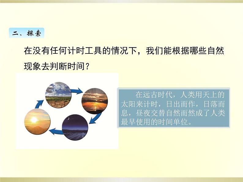 小学科学教科版五年级上册第三单元第1课《时间在流逝》课件(2022新版)第3页