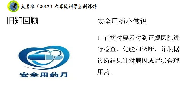 大象版(2017)六年级科学上册1.5疫情与防护课件+素材06